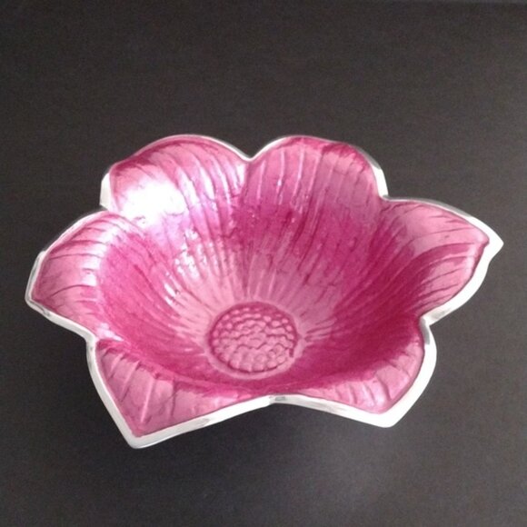 Julia Knight Lily 11" Bowl Raspberry - Picture 4 of 12